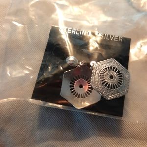 Sterling earrings in the package